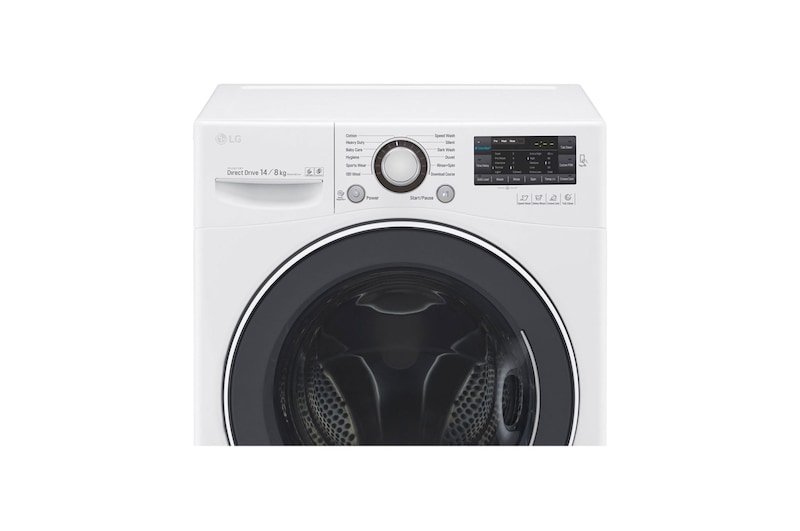 LG Lava & Seca 14kg com Steam e SmartThinQ – Branca, WD1014RW