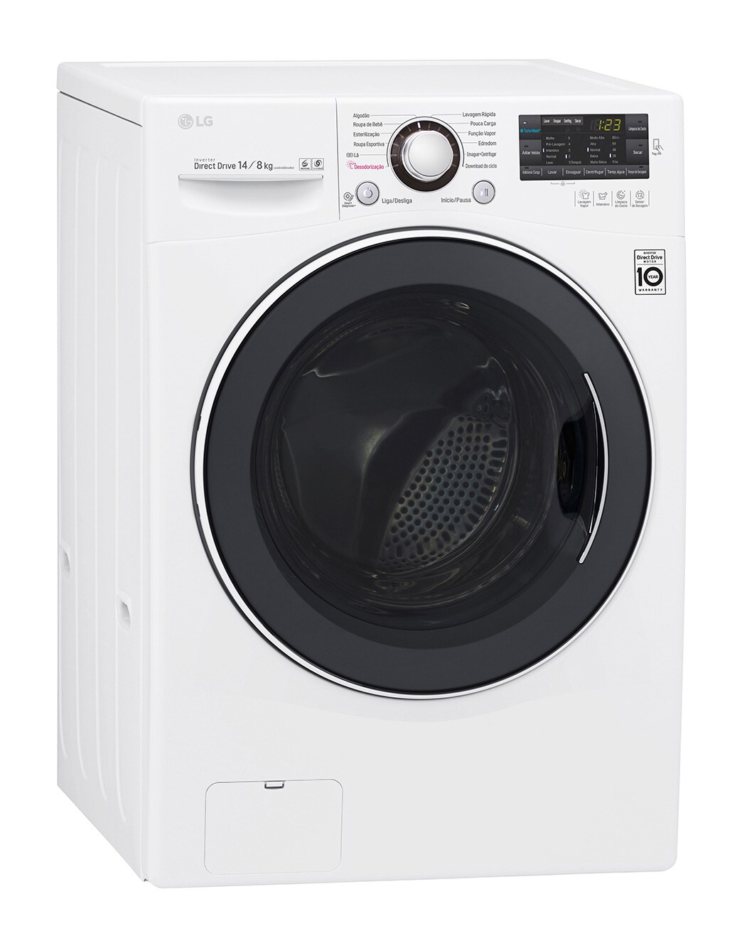 Lava & Seca 14kg com Steam e SmartThinQ – Branca - WD1014RW(A) | LG BR