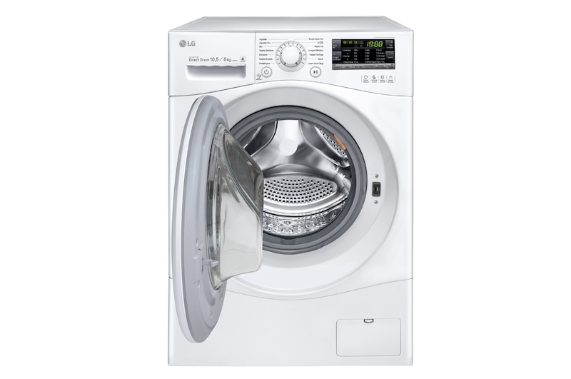 LG Lava & Seca 10,5kg 127V com 6 Motion DD e Painel Touch, WD10WP6