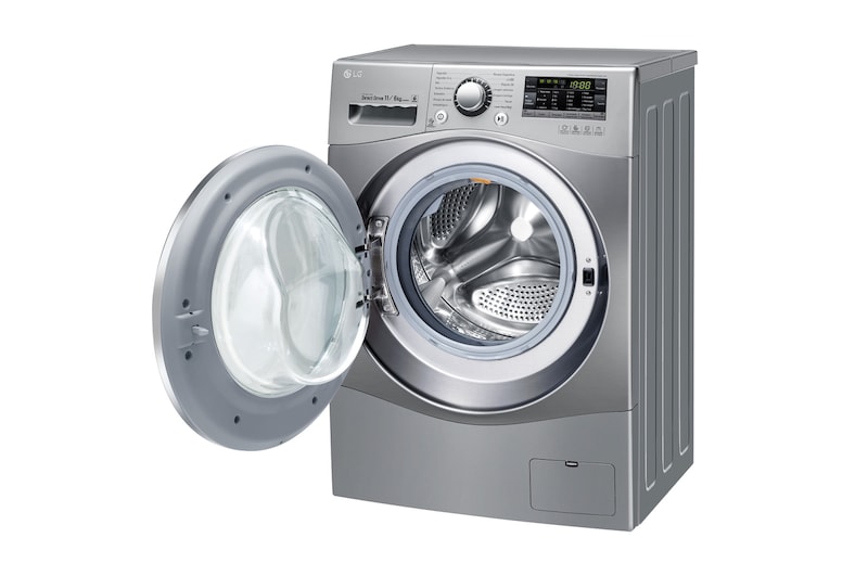 LG Lava & Seca 11kg com 6 Motion DD e Painel Touch - Aço Escovado, WD11EP6(A)