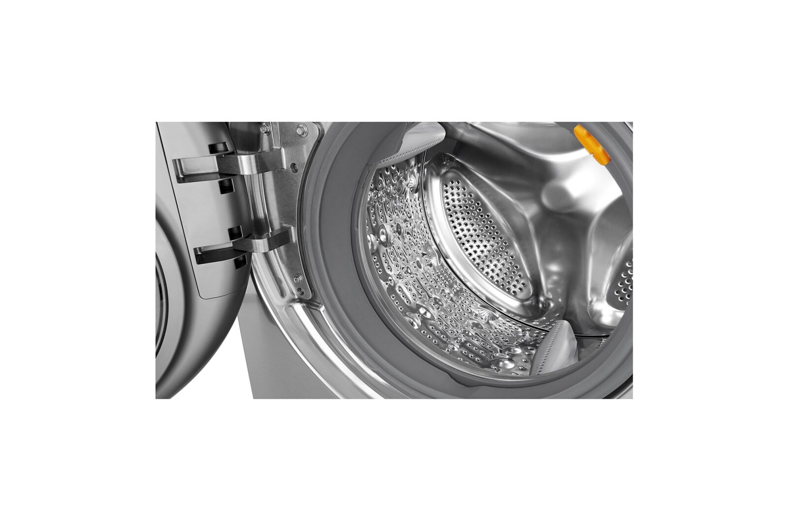 LG Lava e Seca Smart TWINWash 11kg + 2kg com TrueSteam Aço Escovado, WD11VCS6,WD2100VM