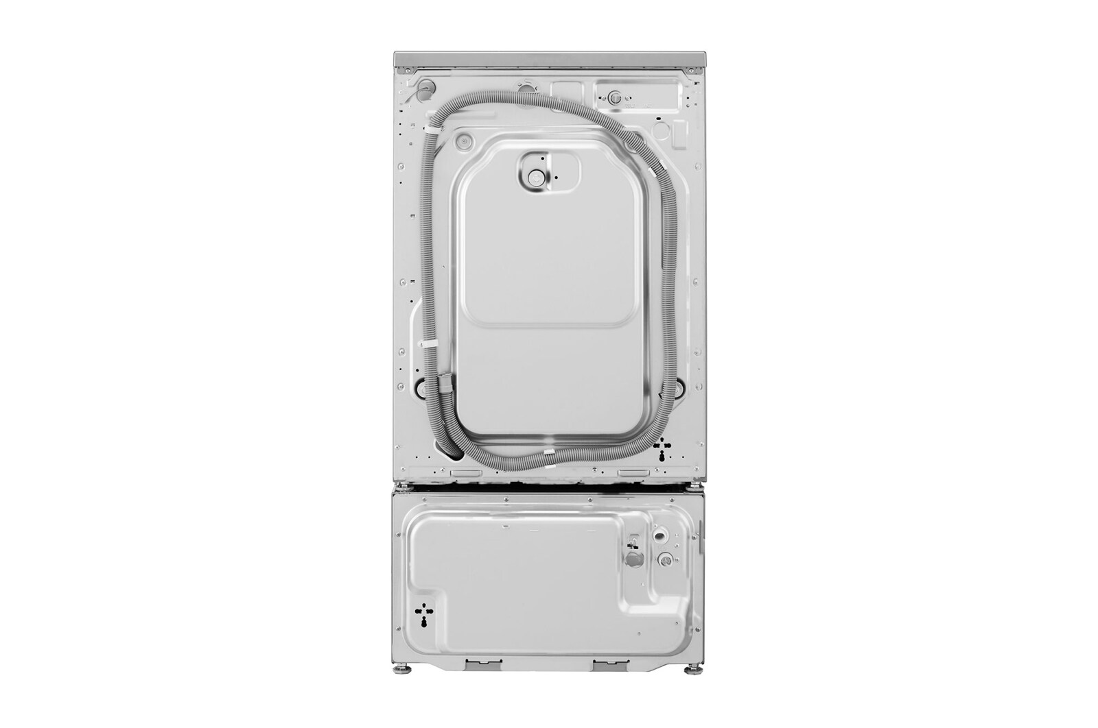 LG Lava e Seca Smart TWINWash 11kg + 2kg com TrueSteam Aço Escovado, WD11VCS6,WD2100VM