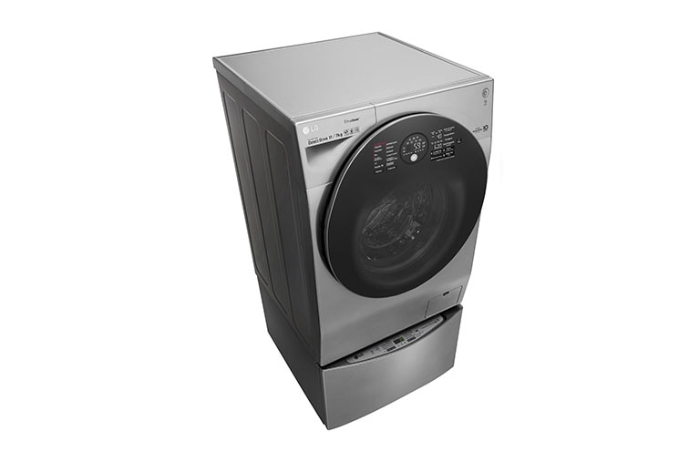 LG Lavadora de Roupas Smart TWINWash Mini 2kg 220V 3 Motion Aço Escovado , WD11VCS6A,WD2100VMA