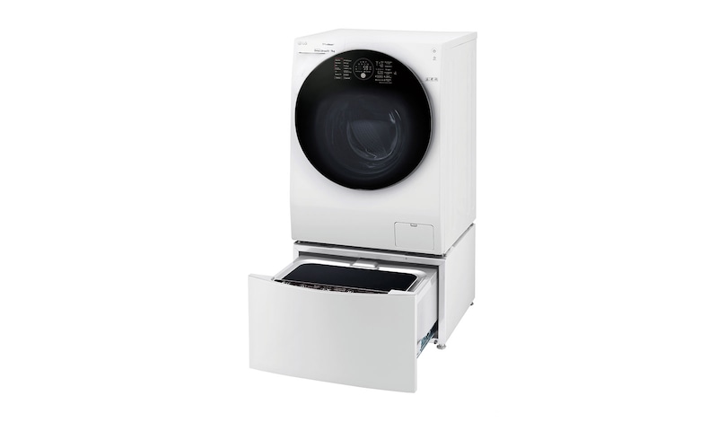 LG Lavadora Lava e Seca Smart TWINWash 11kg + 2kg 220V com TrueSteam Branca, WD11WCS6A,WD2100CWA
