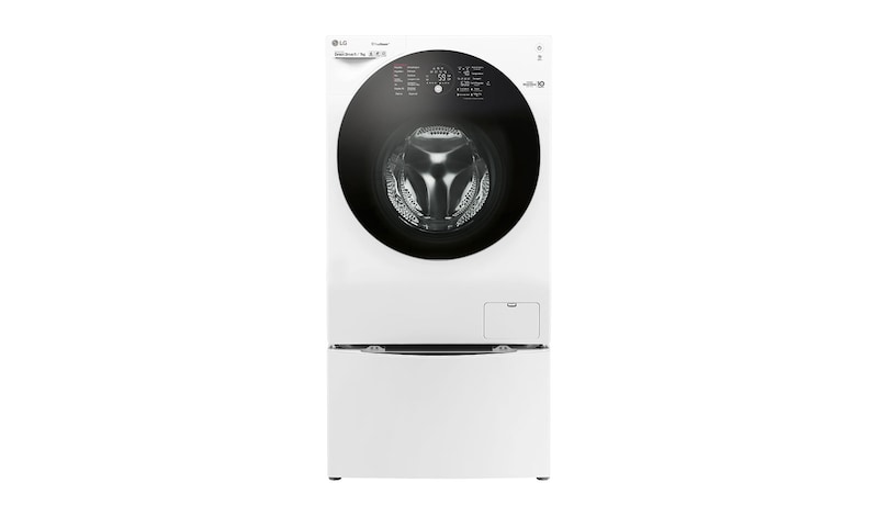 LG Lavadora Lava e Seca Smart TWINWash 11kg + 2kg 220V com TrueSteam Branca, WD11WCS6A,WD2100CWA