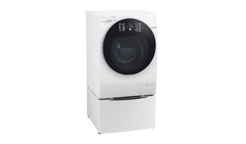 LG Lavadora Lava e Seca Smart TWINWash 11kg + 2kg 220V com TrueSteam Branca, WD11WCS6A,WD2100CWA