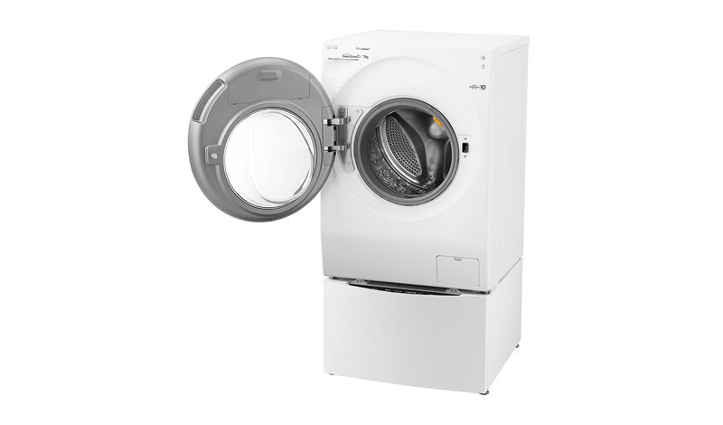 LG Lavadora Lava e Seca Smart TWINWash 11kg + 2kg 220V com TrueSteam Branca, WD11WCS6A,WD2100CWA