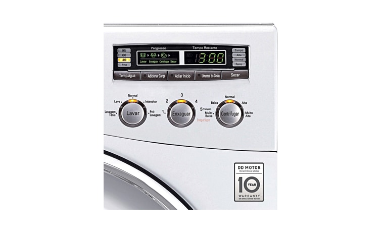 LG Lava e Seca LG Branca 12 Kg. Mais tempo pra você!, WD1252RW(A)