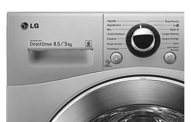 LG Lava e Seca LG. Mais tempo pra você!, WD1485AT5(A)