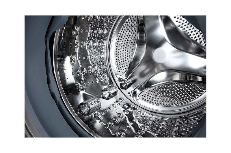 LG Lava e Seca Smart LG 14kg Aço Escovado com Inteligência Artificial AIDD™  WD14EGS62A - 220v, WD14EGS62A