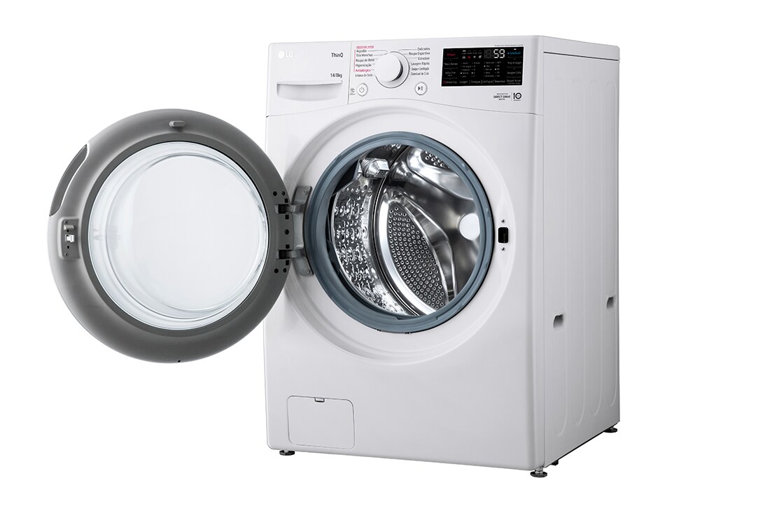 LG Lava e Seca Smart LG 14kg Branco com Inteligência Artificial AIDD™ - WD14WGSP6 - 220V, WD14WGSP6A