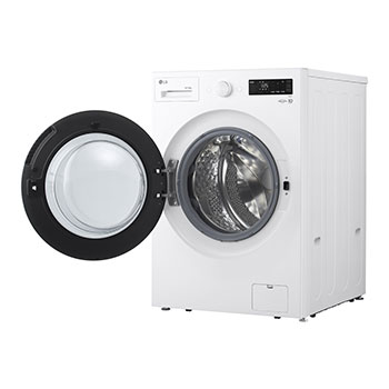 Vista lateral direita com a porta aberta