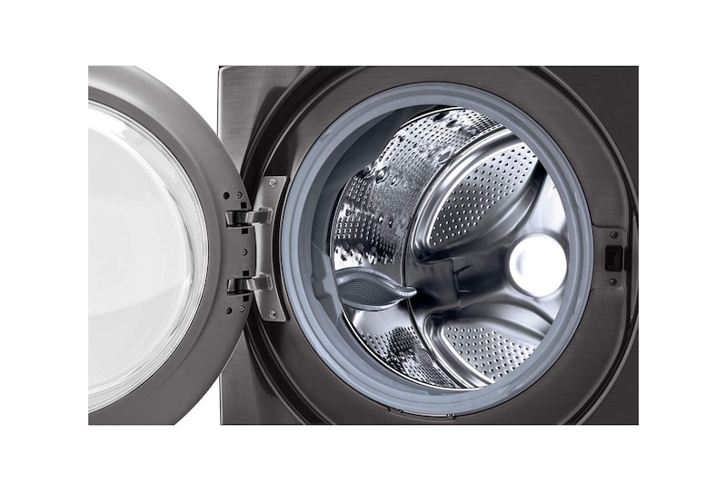 LG Lava e Seca Smart LG 17kg Aço Escovado Preto com Conectividade Wi-Fi ThinQ - WD17BV2S6BA  - 220v, WD17BV2S6BA