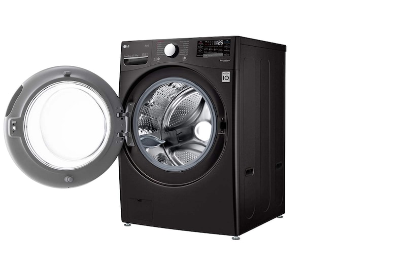 LG Lava e Seca Smart LG 17kg Aço Escovado Preto com Conectividade Wi-Fi ThinQ - WD17BV2S6BA  - 220v, WD17BV2S6BA