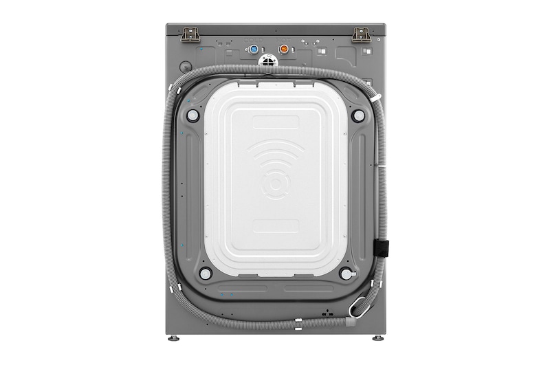 LG Lava e Seca Smart LG 17kg Aço Escovado com Conectividade Wi-Fi ThinQ - WD17SV2S6B - 127v, WD17SV2S6B