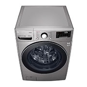 LG Lava e Seca Smart LG 17kg Aço Escovado com Conectividade Wi-Fi ThinQ - WD17SV2S6B - 127v, WD17SV2S6B