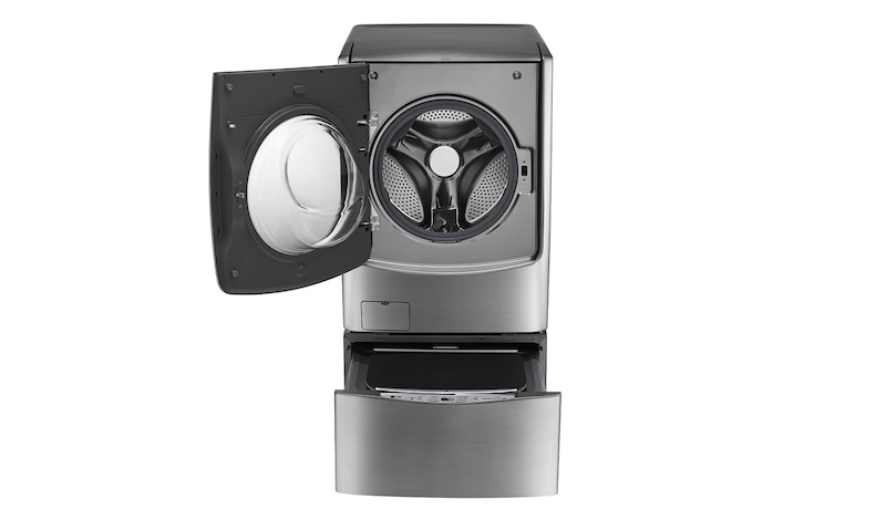 LG Lava e Seca Smart LG TT Inverter 17kg Inox com 6 movimentos de lavagem 220V, WD17VTS6(A)
