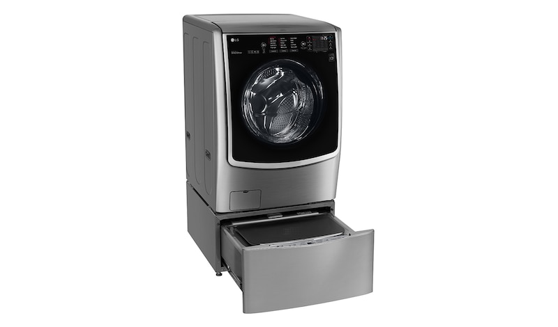 LG Lava e Seca Smart LG TT Inverter 17kg Inox com 6 movimentos de lavagem 220V, WD17VTS6(A)