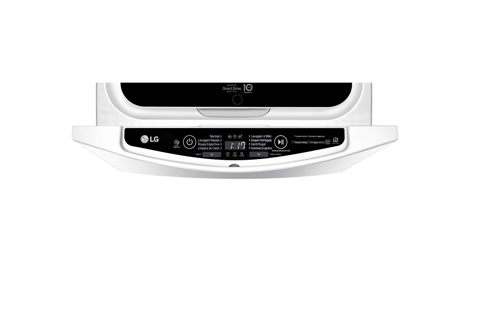 LG Lavadora de Roupas Smart TWINWash Mini 2kg 220V 3 Motion Branca, WD2100CWA