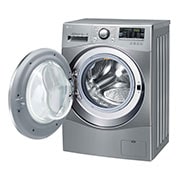 LG Lavadora Lava e Seca 9kg 220V com 6 Motion DD e Painel Touch - Aço Escovado, WD9EP6(A)