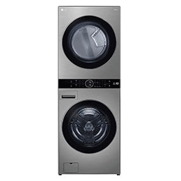 WashTower™ AI DD™ Máquina que Lava e Seca 17kg, 220V - Aço Escovado