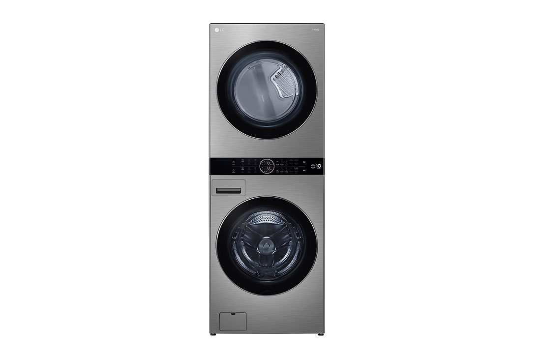 LG WashTower™ AI DD™ Máquina que Lava e Seca 17kg, 220V - Aço Escovado, WK17VS6A