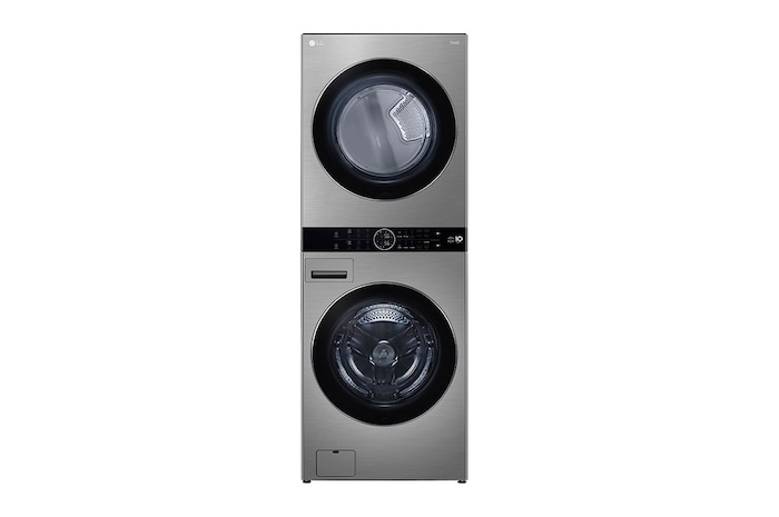 LG WashTower™ AI DD™ Máquina que Lava e Seca 17kg, 220V - Aço Escovado, WK17VS6A