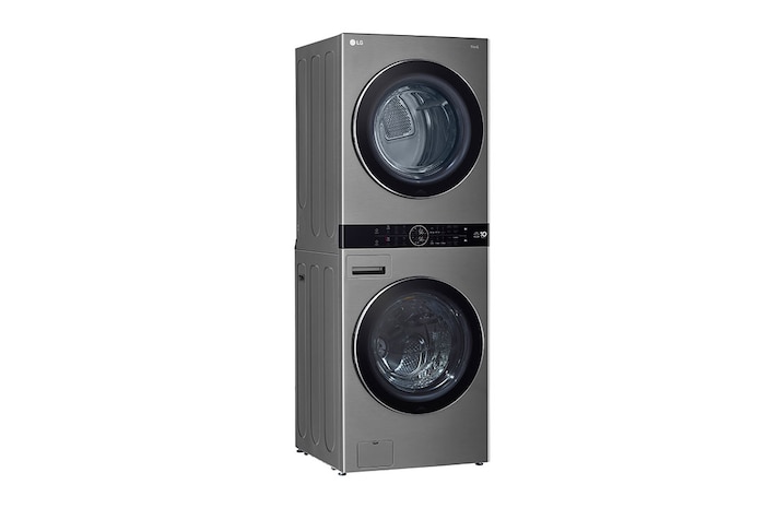 LG WashTower™ AI DD™ Máquina que Lava e Seca 17kg, 220V - Aço Escovado, WK17VS6A
