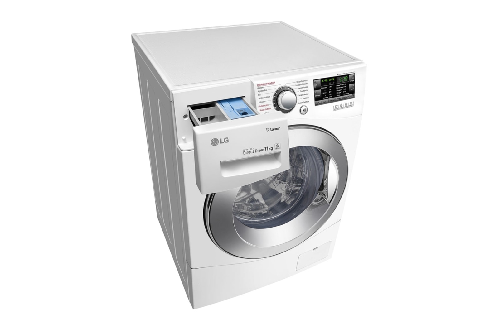 LG Lavadora 11kg com 6 Motion DD e Painel Touch – Branca, WM11WPS6