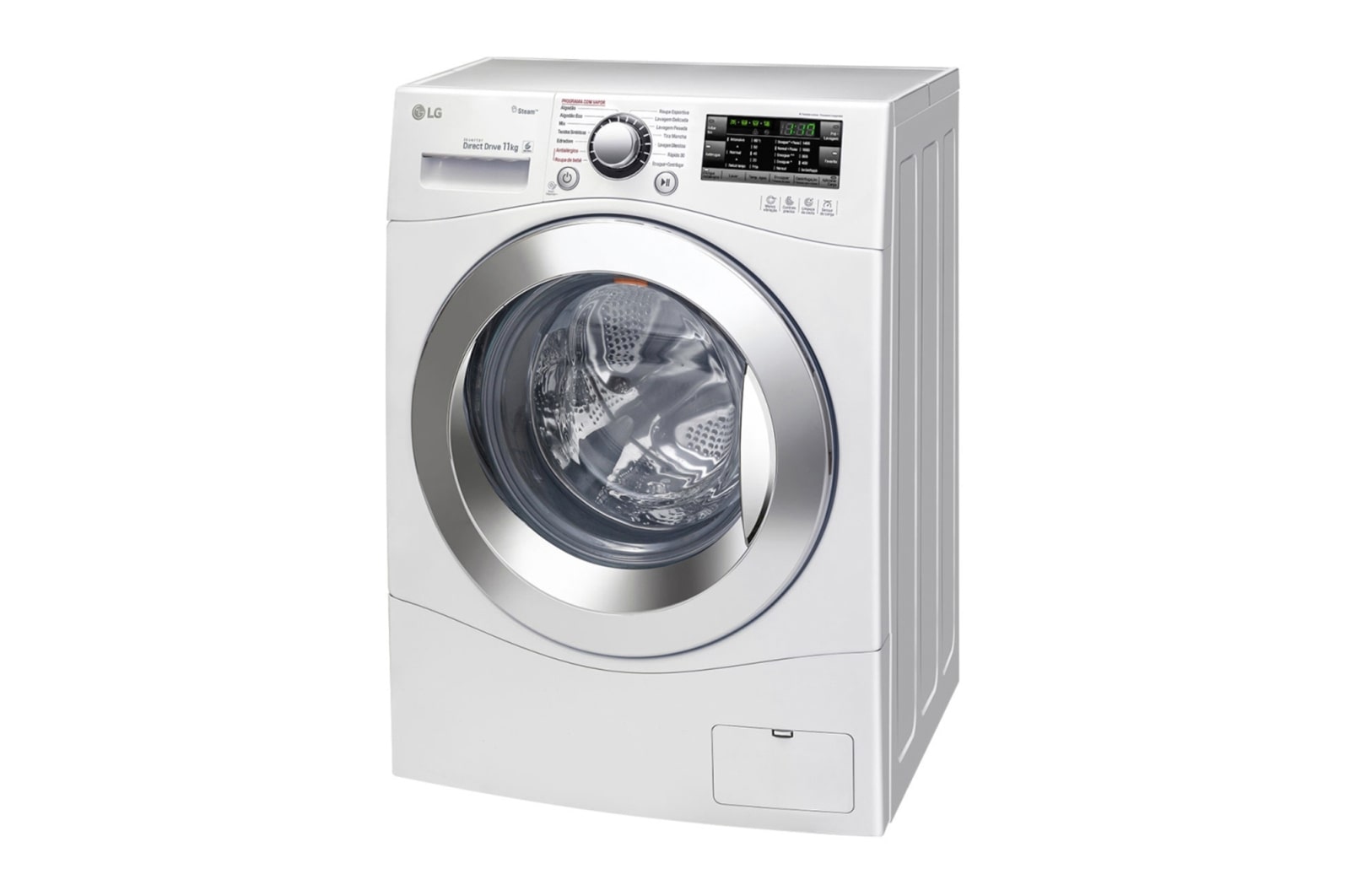 LG Lavadora 11kg com 6 Motion DD e Painel Touch – Branca, WM11WPS6