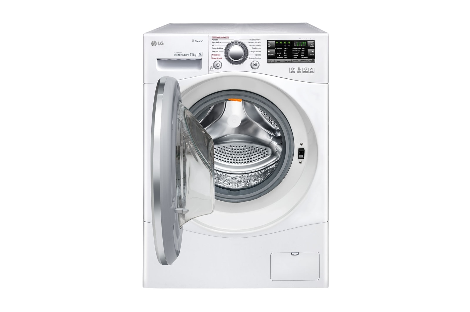 LG Lavadora 11kg com 6 Motion DD e Painel Touch – Branca, WM11WPS6