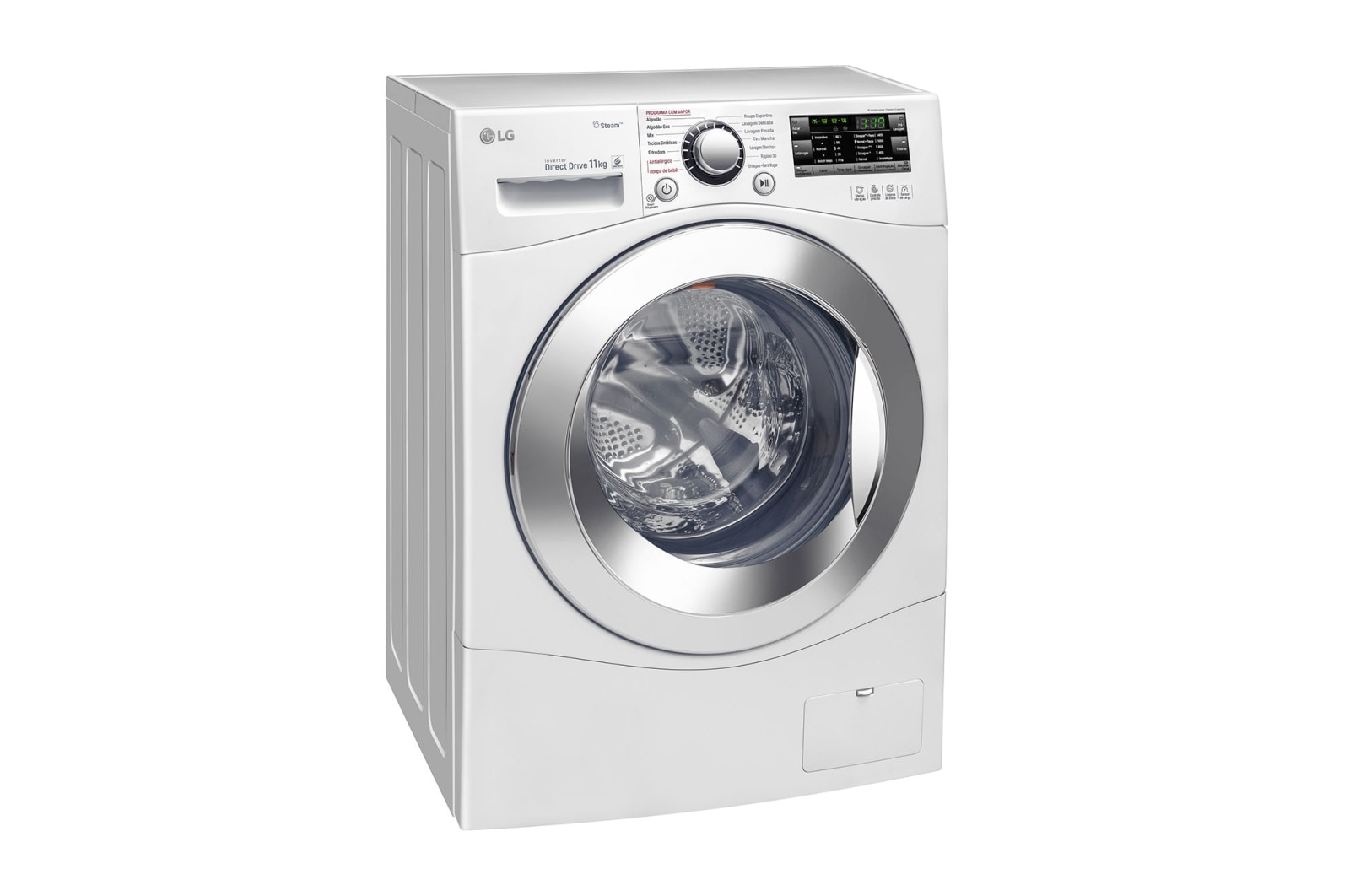 LG Lavadora 11kg com 6 Motion DD e Painel Touch – Branca, WM11WPS6