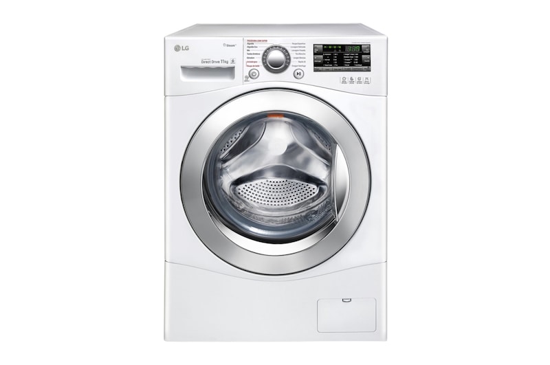 LG Lavadora 11kg 220V com 6 Motion DD e Painel Touch – Branca, WM11WPS6A