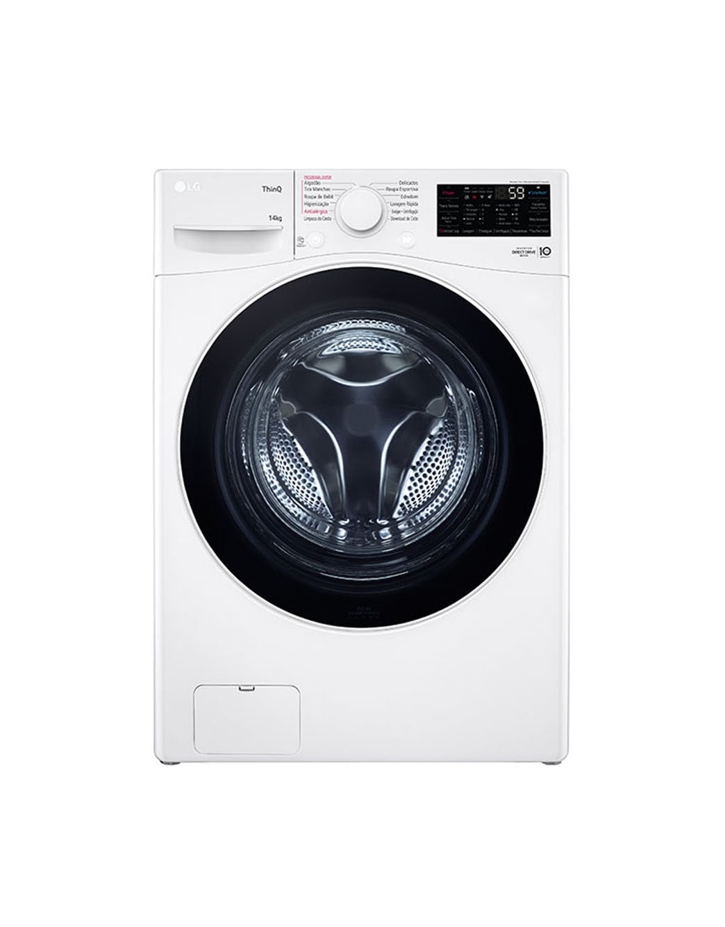 Lavadora Smart LG 14kg Branco com Inteligência Artificial AIDD