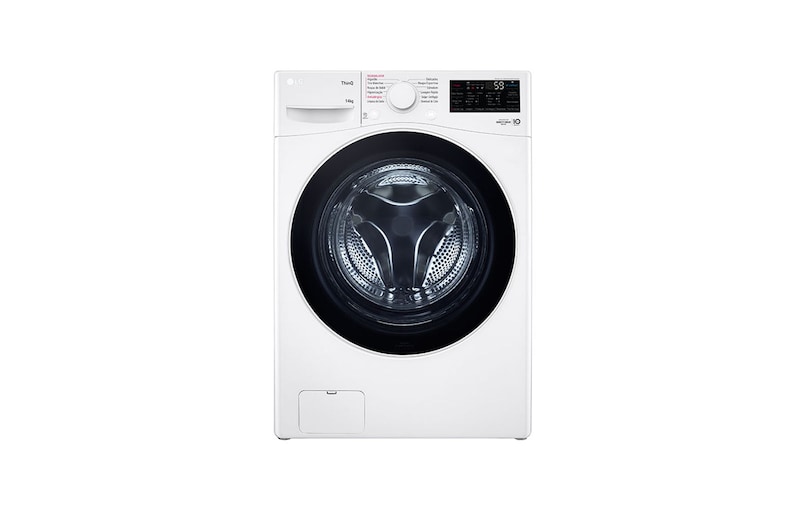 LG Lavadora Smart LG 14kg Branco com Inteligência Artificial AIDD™, WM14WGSP6