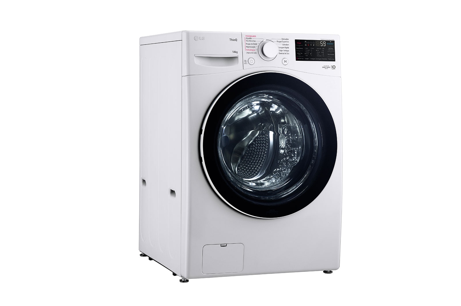 LG Lavadora Smart LG 14kg Branco com Inteligência Artificial AIDD™, WM14WGSP6A