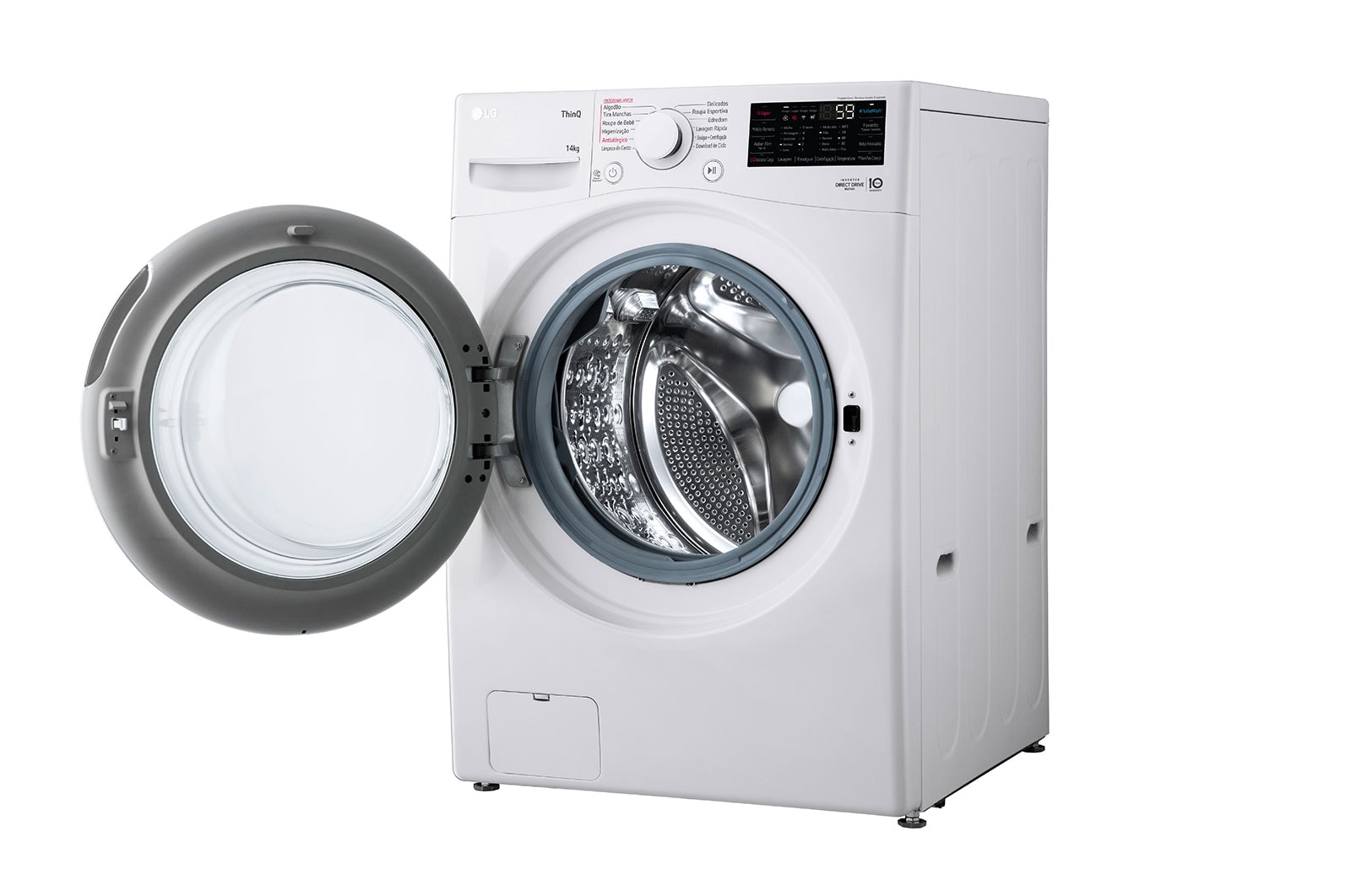 LG Lavadora Smart LG 14kg Branco com Inteligência Artificial AIDD™, WM14WGSP6A