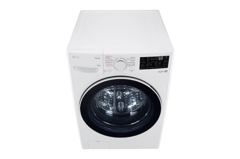 LG Lavadora Smart LG 14kg Branco com Inteligência Artificial AIDD™, WM14WGSP6A
