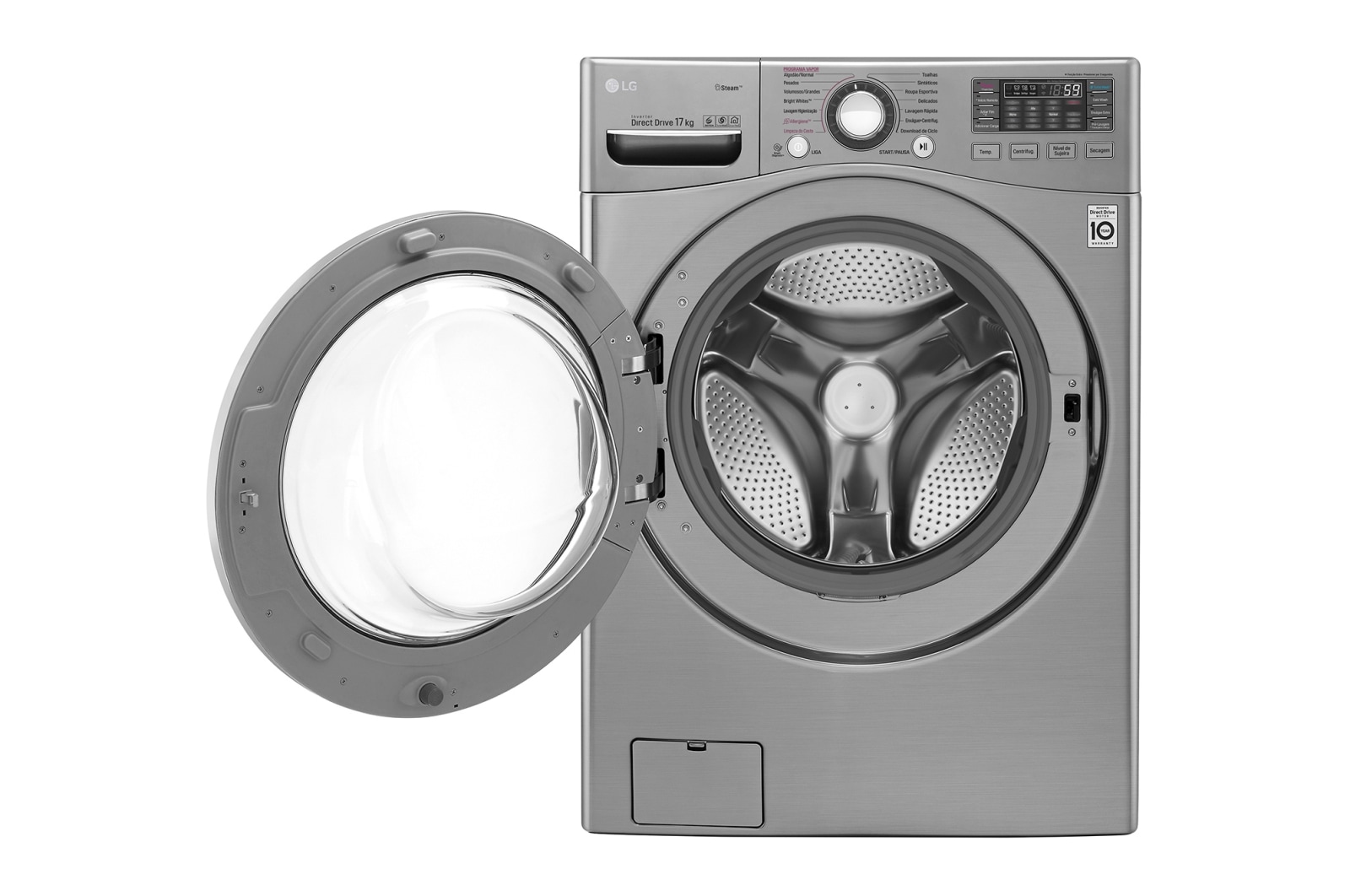 LG Lavadora Smart 17kg com TrueSteam, WM17VVS6