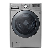 Vista frontal de Lavadora de Roupas TWINWash 17kg com TrueSteam e SmartThinQ WM17VVS6(A)