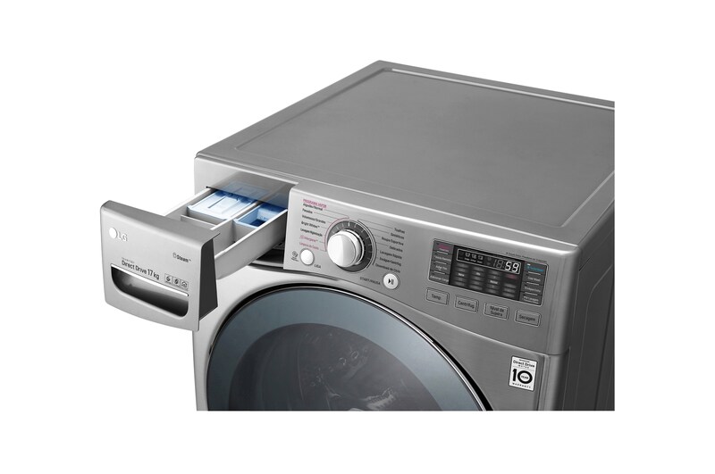 LG Lavadora de Roupas TWINWash 17kg com TrueSteam e SmartThinQ, WM17VVS6(A)