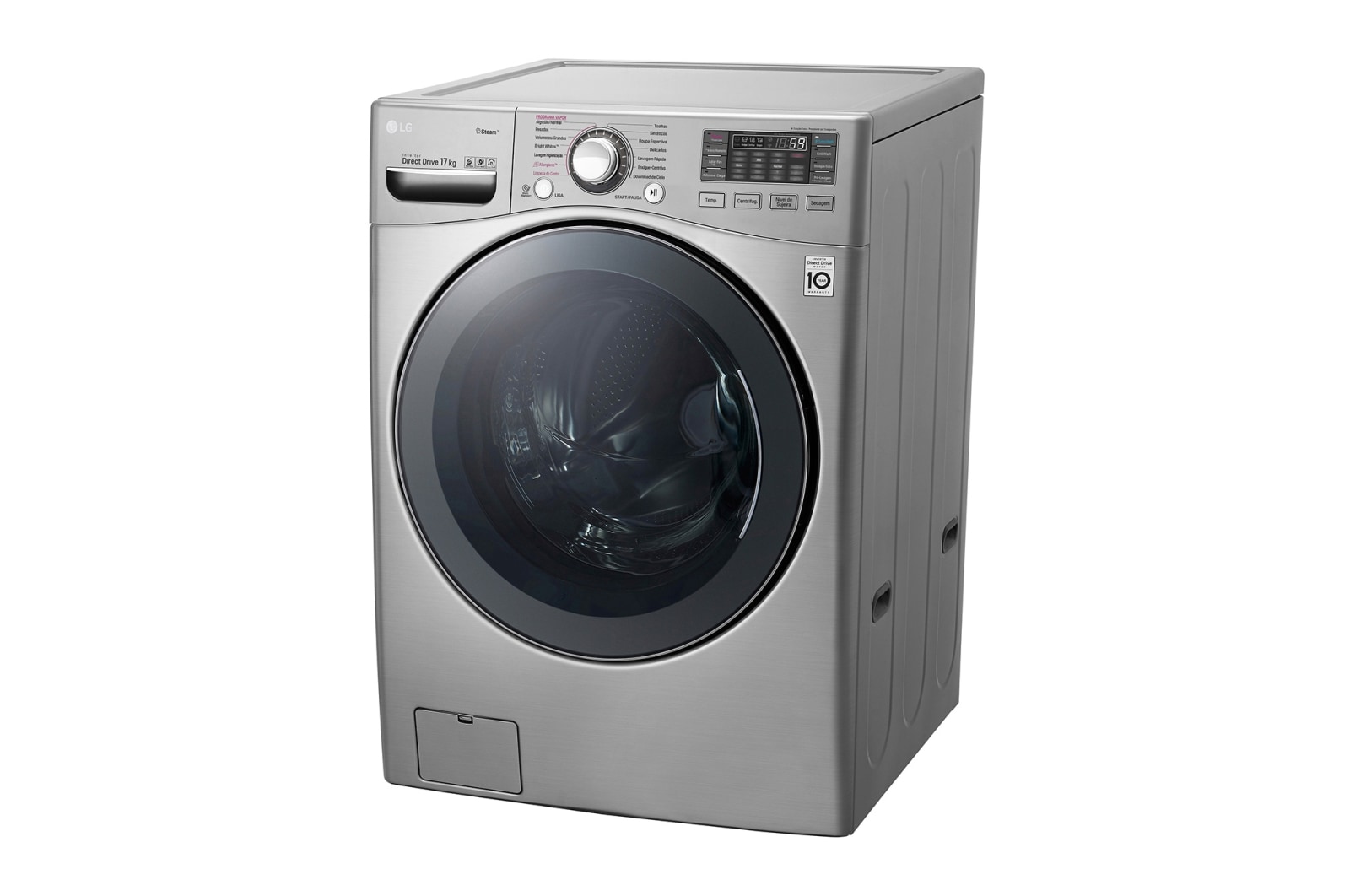 LG Lavadora de Roupas TWINWash 17kg com TrueSteam e SmartThinQ, WM17VVS6(A)