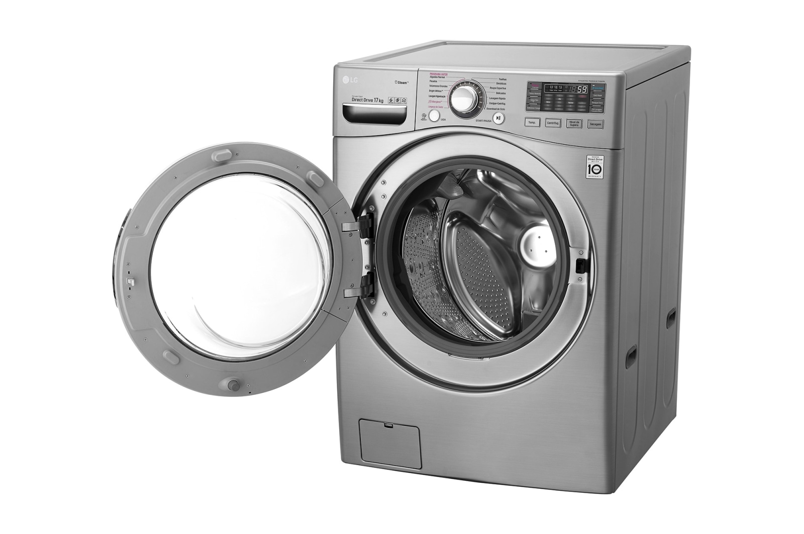 LG Lavadora de Roupas TWINWash 17kg com TrueSteam e SmartThinQ, WM17VVS6(A)