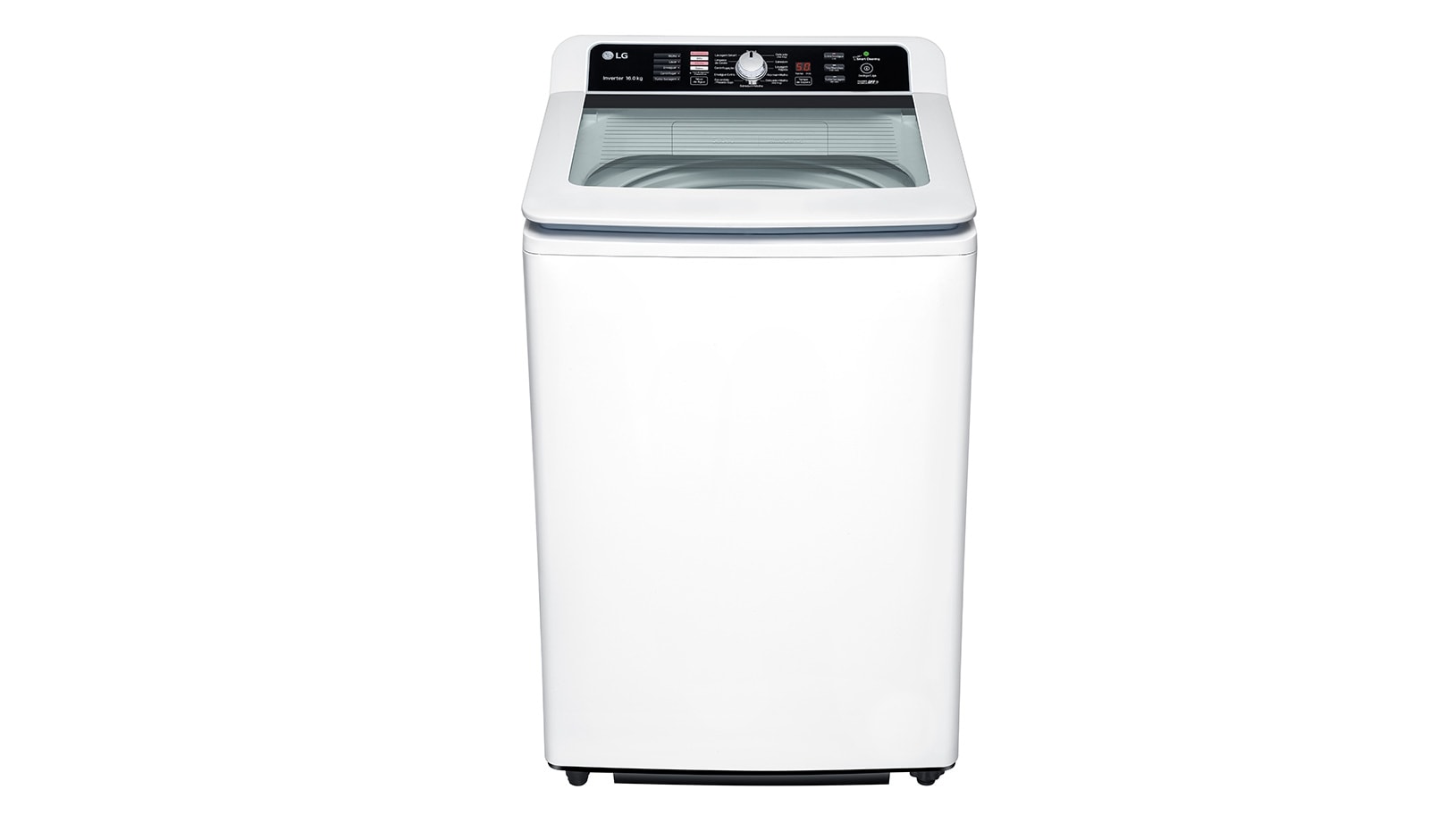 Vista frontal de Lavadora LG 16KG WT6816GW(A)