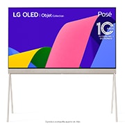 LG Combo Smart TV LG OLED Evo Objet Collection Posé 55'' 4K 55LX1QPSA + Ar-Cond LG Dual Inverter Voice +AI 9.000 BTU Quente/Frio, 55LX.S3-W09A
