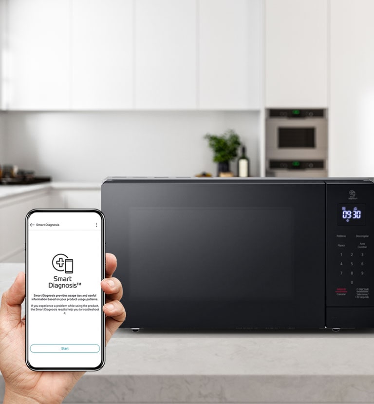 Nova linha de Micro-ondas LG. O melhor micro ondas desta categoria de produto. Com varias funcionalidades e facilidades.