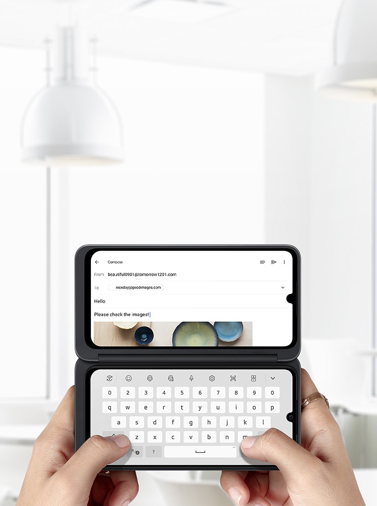 LG G8X - Teclado Inteligente LG