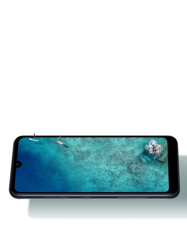 Tela FullVision HD+ de 6,26 polegadas