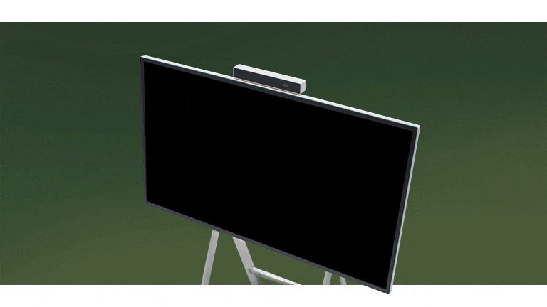 Imagem GIF explicando a função de rotação de tela do produto