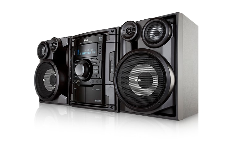 LG Mini System com potência de 200W RMS e entrada USB, MCD212